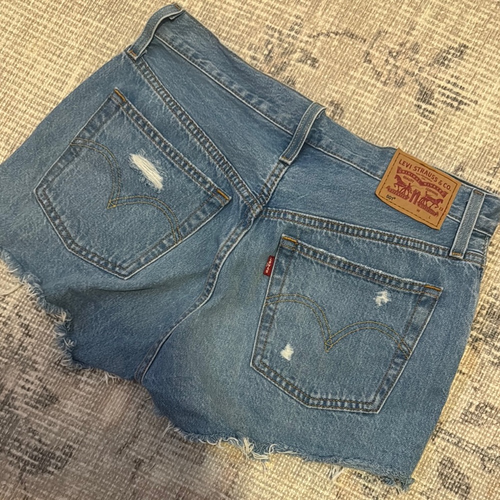 Levi's Classic Blue Jean Shorts